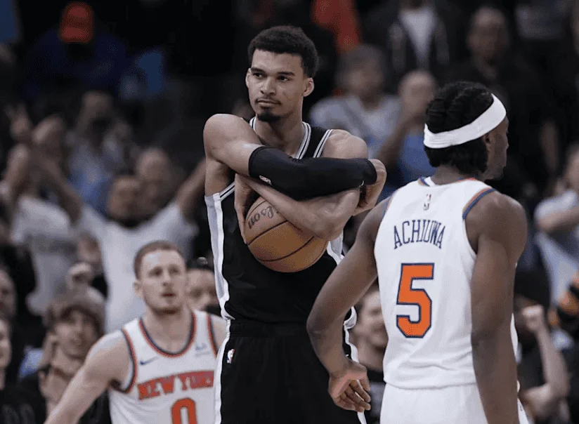 NBA/馬刺戰力告急!溫班亞瑪左小腿拉傷 預計缺席數周