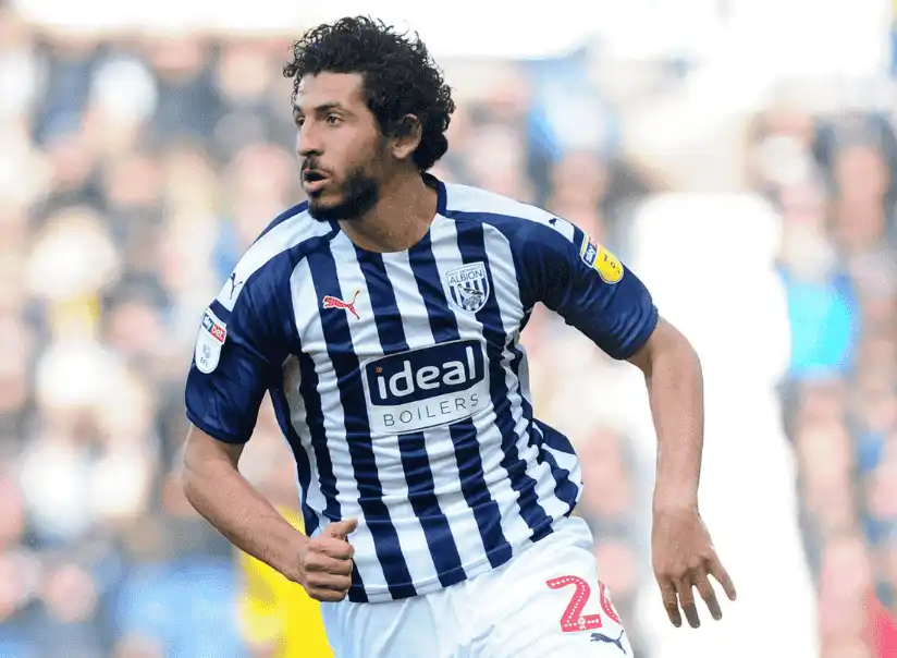 埃及後衛艾哈邁德・赫加齊(Ahmed Hegazi)比賽中跑動畫面