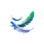 鬥雞老虎機一般符號-羽毛